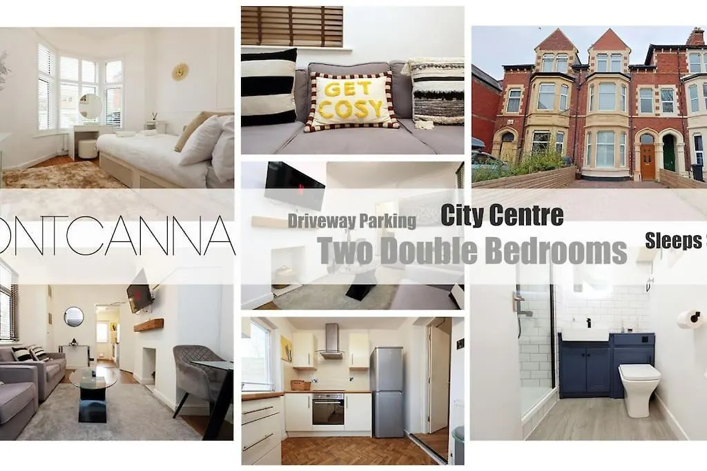 Apartman Spacious Pontcanna Apartment, Driveway Parking & 10 Min To City Centre Cardiff